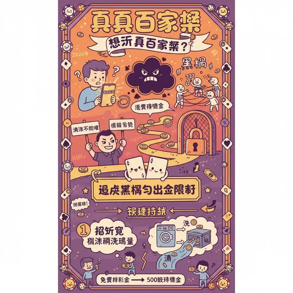 想玩真人百家樂？避開黑網與出金限制的關鍵技巧